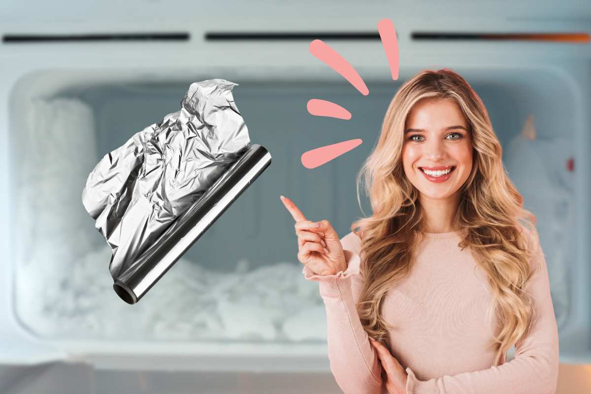 Carta stagnola nel freezer