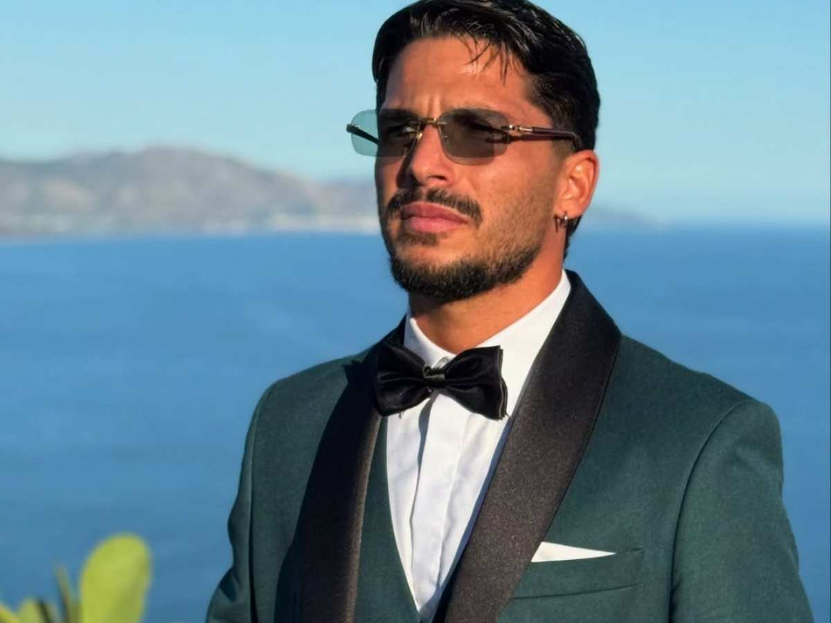 Gianmarco steri espressione seria