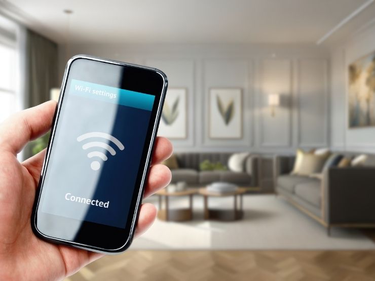 connessione wi fi su cellulare