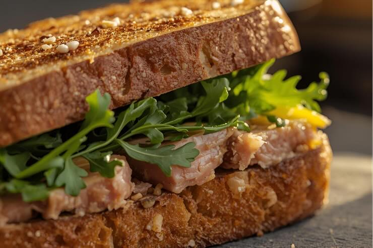 panino rucola e tonno