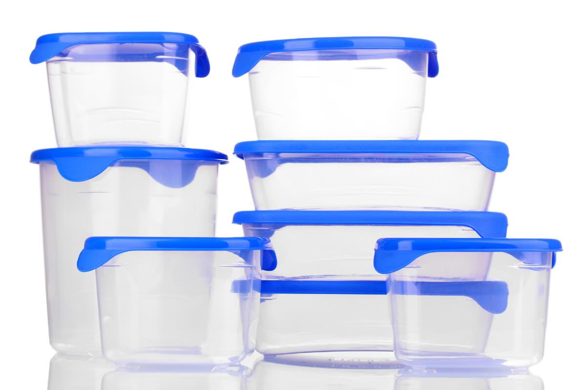 vaschette di plastica di vari formati