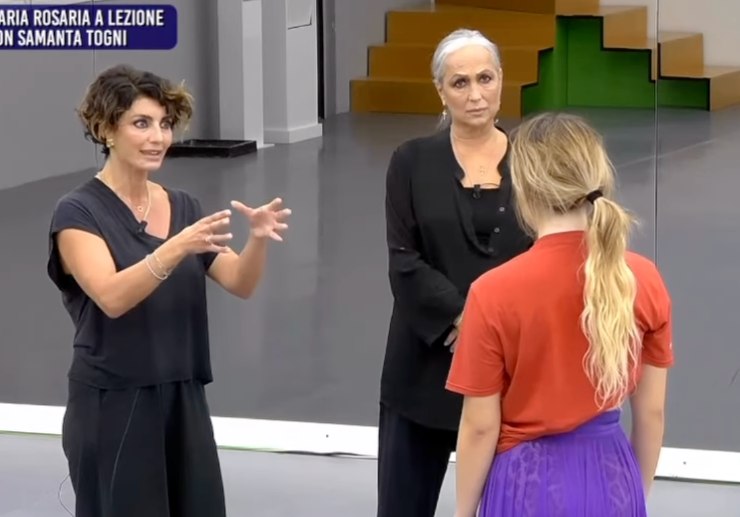 celentano, maria rosaria e samanta togni 