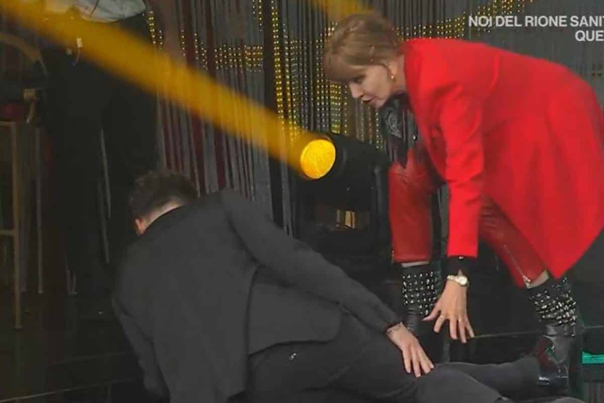 ballerino infortunato a ballando con le stelle con Milly carlucci