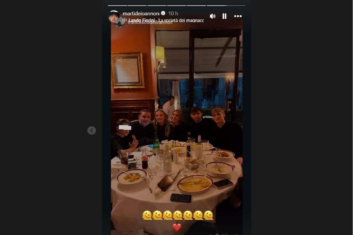 martina de ioannon con la famiglia