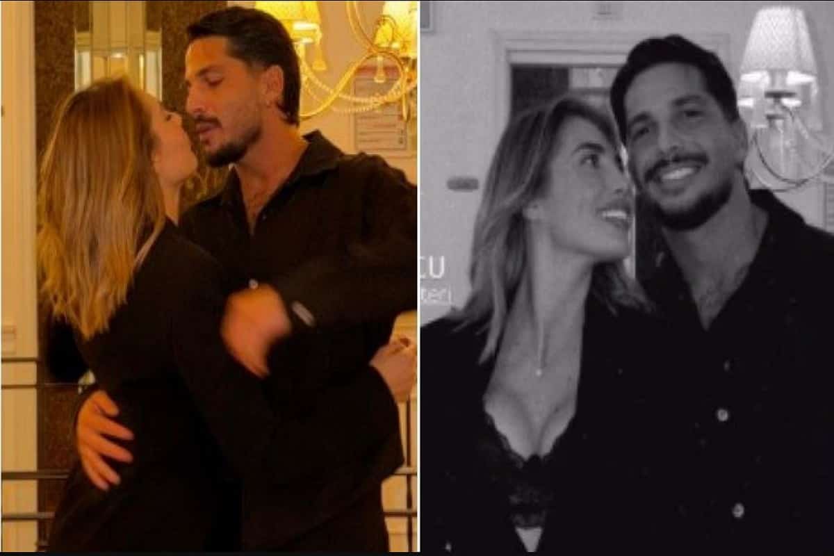 gianmarco steri e martina de ioannon si guardano innamorati