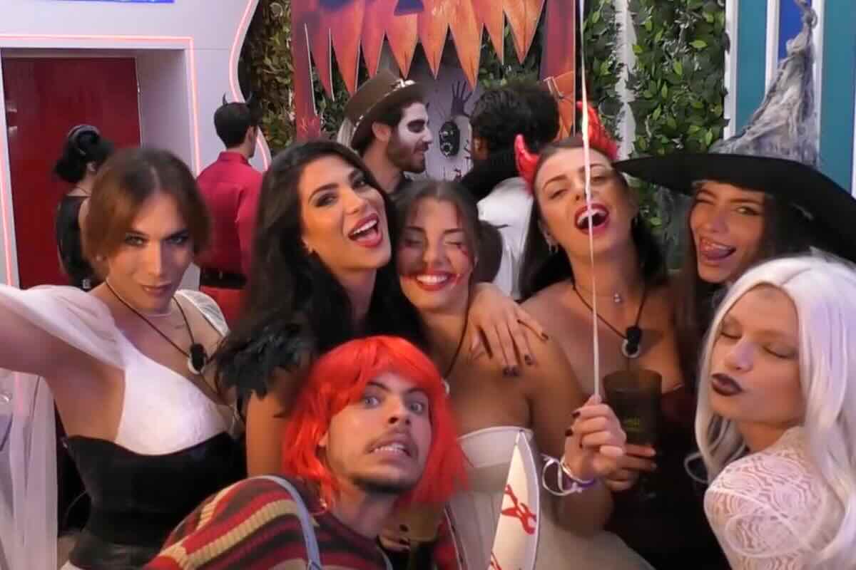 concorrenti gf mascherati halloween 
