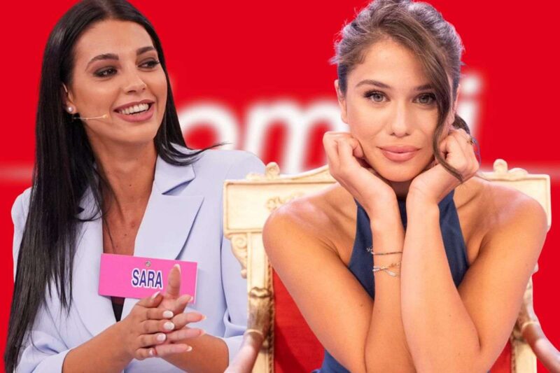 logo uomini e donne, sara e cristiana