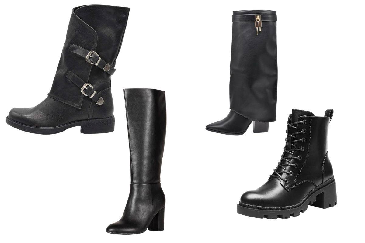 Quattro modelli di stivali