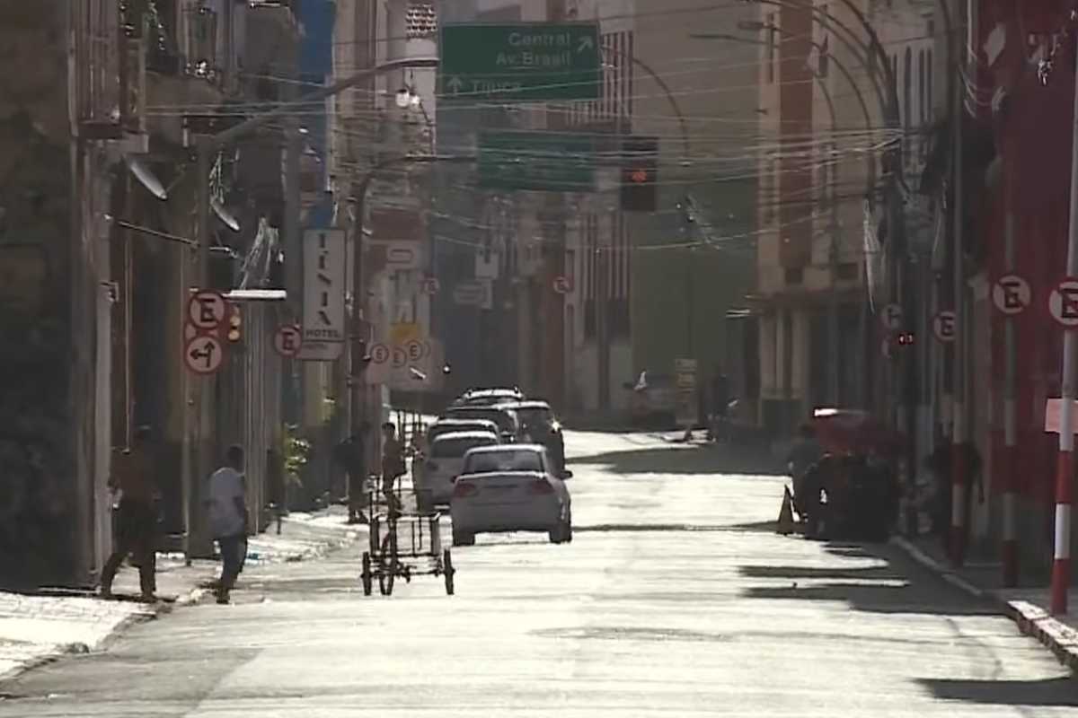 Una via di Rio De Janeiro