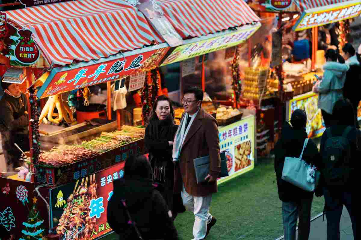 Street food in Cina