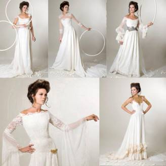 abiti da sposa stile figlia dei fiori