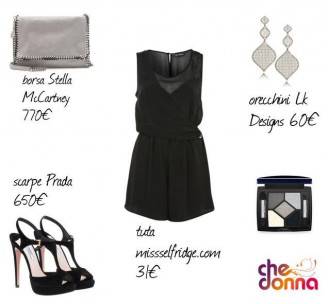 outfit elegante da sera