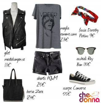 outfit rock estivo