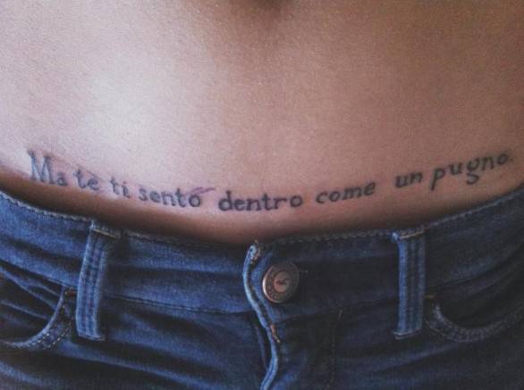 è Tutto Un Equilibrio Sopra La Follia Tatuaggio
